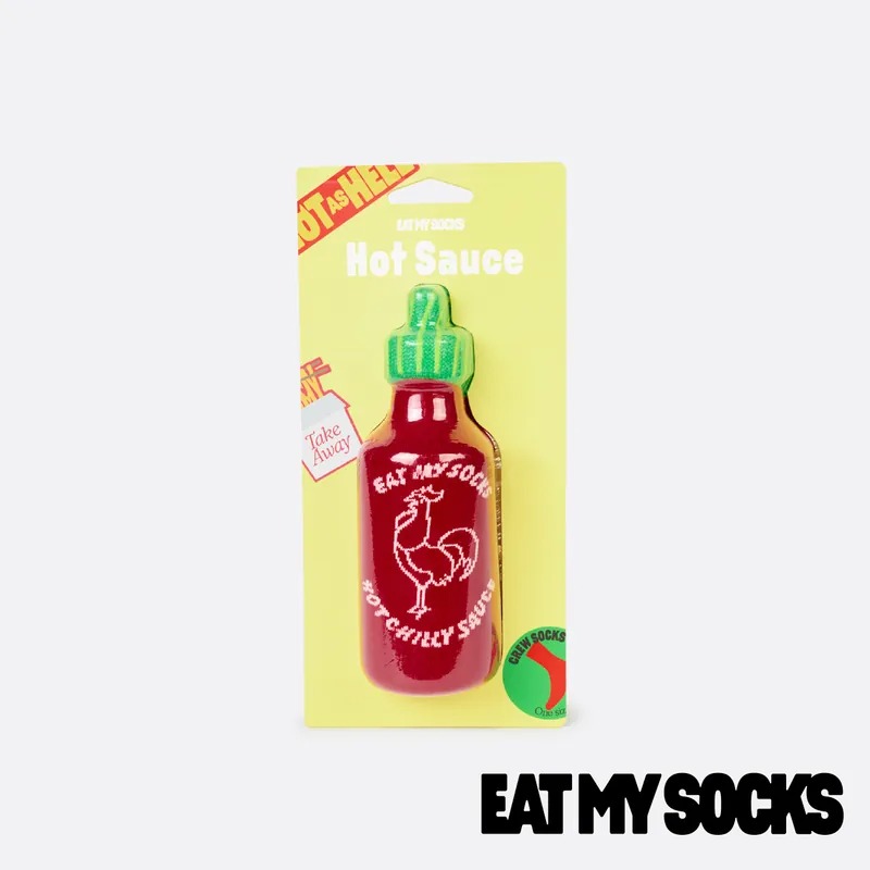 EAT MY SOCKS ｜襪子｜趣味系列｜辣椒醬◉70D036